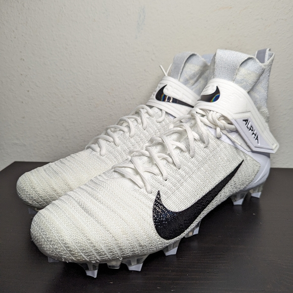 Nike Alpha Menace Elite 2 Flyknit Multiple Men\'s Size Football Cleats AO3374-101 main image 8